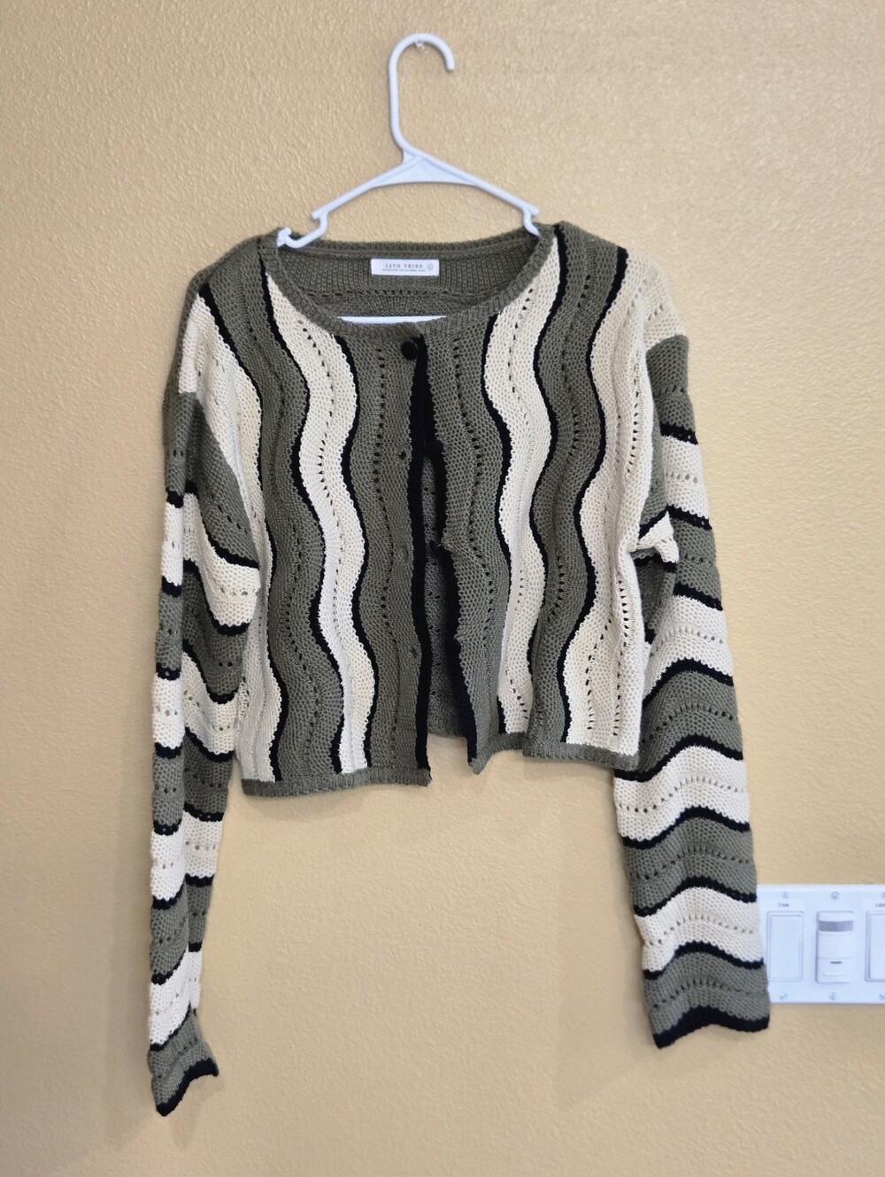 Knit Button-Up Cardigan - Picture 2 of 5